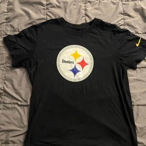 Men’s Steelers Black Nike T-Shirt